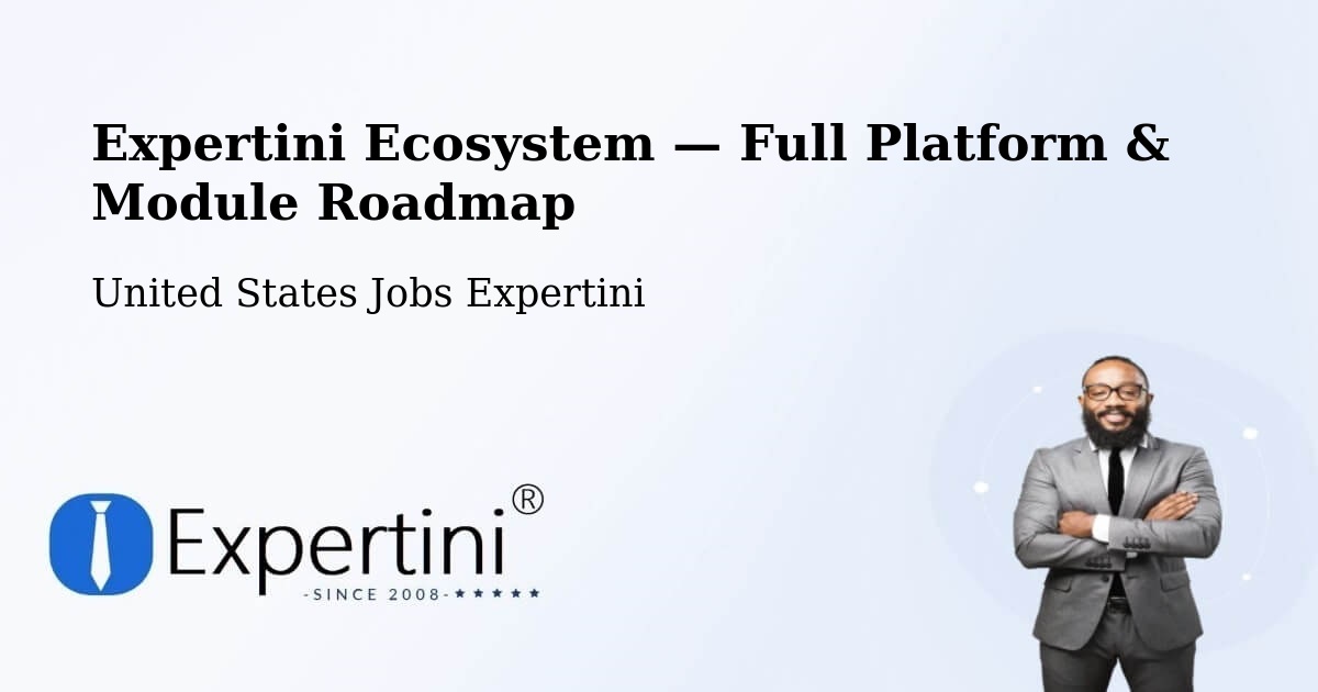 Expertini Ecosystem — Full Platform & Module Roadmap – Akron